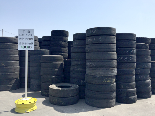 Used truck & bus tire casings for sale